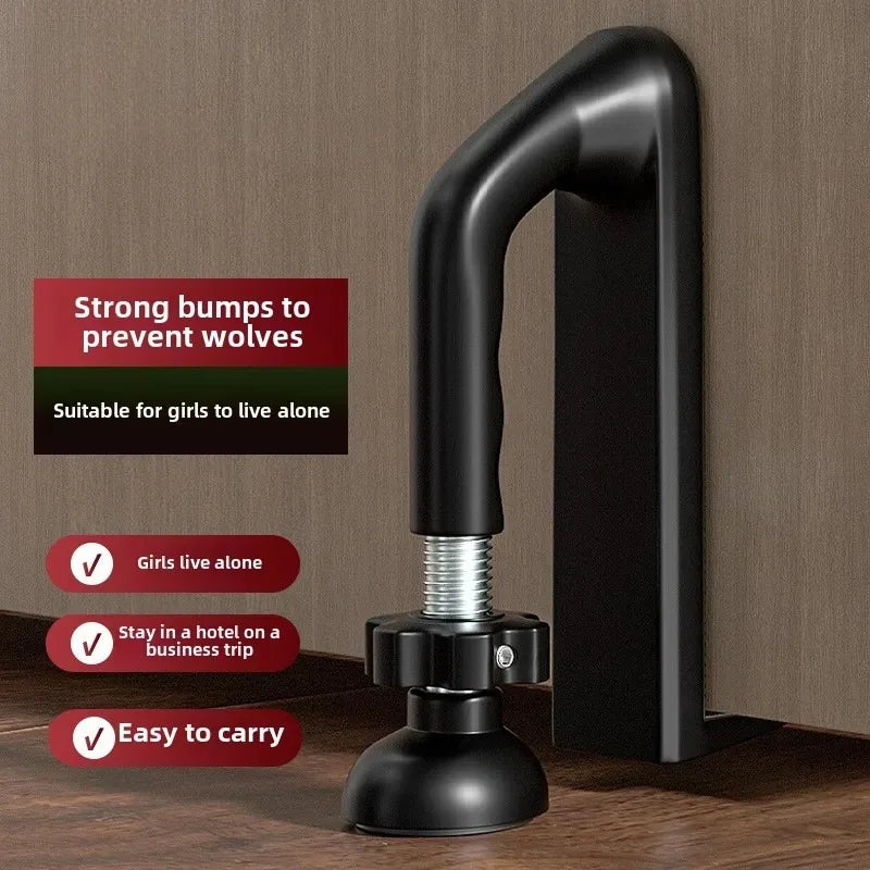 Jammer Door Stopper Portable Door Security Device Add Safety for Hotel Apartment Powerful Gate Stopper for Travel Women Safety