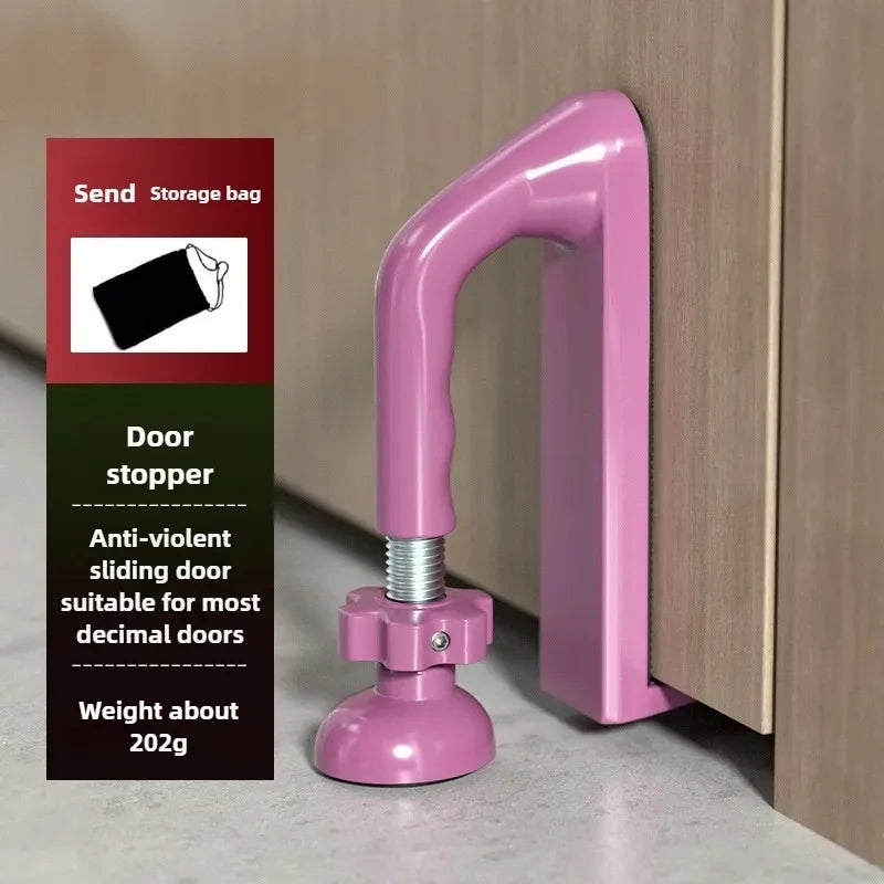 Jammer Door Stopper Portable Door Security Device Add Safety for Hotel Apartment Powerful Gate Stopper for Travel Women Safety