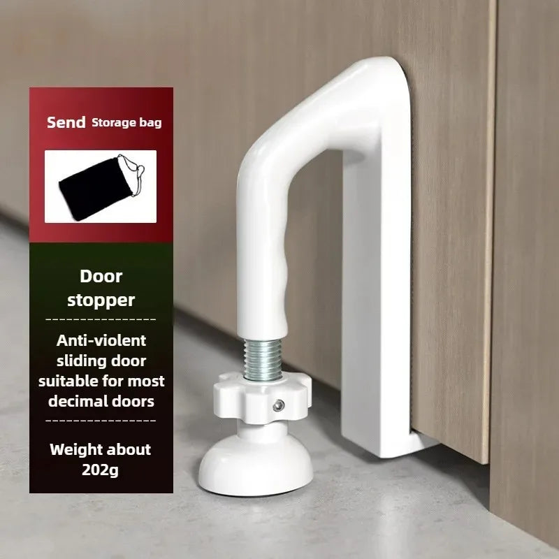 Jammer Door Stopper Portable Door Security Device Add Safety for Hotel Apartment Powerful Gate Stopper for Travel Women Safety