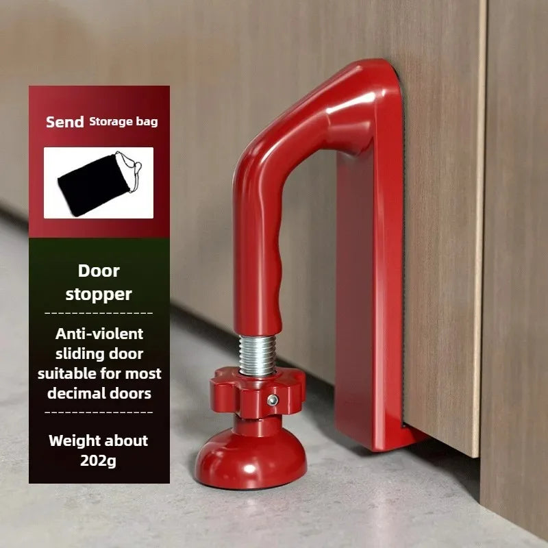 Jammer Door Stopper Portable Door Security Device Add Safety for Hotel Apartment Powerful Gate Stopper for Travel Women Safety