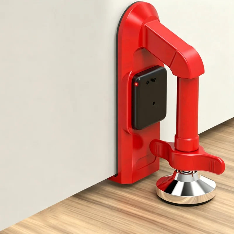 Security Alarm Door Stopper Anti-collision Vibration Sensing Door Blocker Brace For Apartment Hotel Personal Home Safety